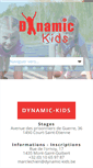 Mobile Screenshot of dynamic-kids.be