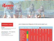 Tablet Screenshot of dynamic-kids.be